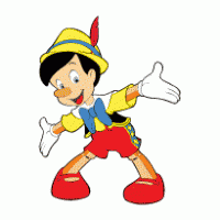 Pinocchio logo vector logo