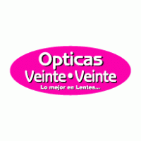 Opticas 20 20 logo vector logo