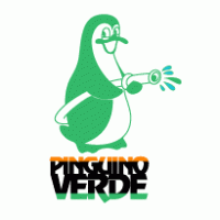 Pinguino Verde logo vector logo