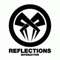 Reflections Interactive logo vector logo