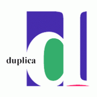 Duplica logo vector logo