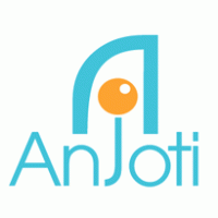 Anjoti logo vector logo
