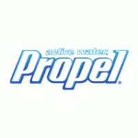 Propel Active Water logo vector logo