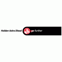 Holden Astra Diesel Go further logo vector logo