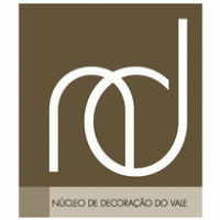 Núcleo de Decoração do Vale logo vector logo