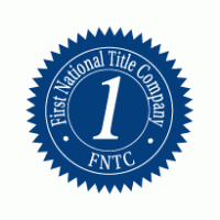 First National Title Company logo vector logo