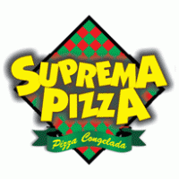 Suprema Pizza logo vector logo