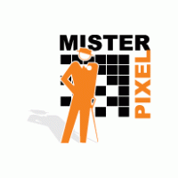 Mister Pixel logo vector logo