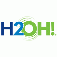 H2OH! Limão logo vector logo