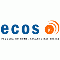Ecos Jr. (correta) logo vector logo