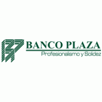 Banco Plaza logo vector logo