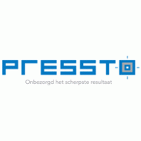 Pressto logo vector logo