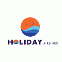 Holiday Airlines logo vector logo
