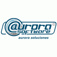 aurora logo vector logo