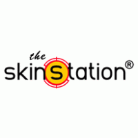 the skin station logo vector logo