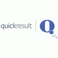 QuickResult logo vector logo