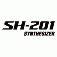SH-201 Synthesizer logo vector logo