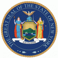 new york state courts logo vector logo