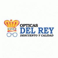 OPTICAS DEL REY logo vector logo