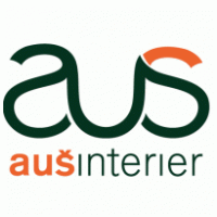 Auš Interier logo vector logo