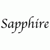 Sapphire logo vector logo