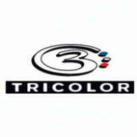 Tricolor logo vector logo