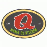 Mama Q’s Kitchen logo vector logo