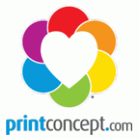 PrintConcept.com logo vector logo
