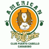 American Pitbull Terrier logo vector logo