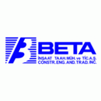Beta İnşaat logo vector logo