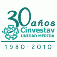 Cinvestav Unidad Merida 30 Aniversario logo vector logo