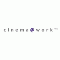 cinema@work logo vector logo