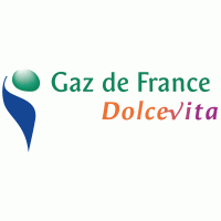 Gaz de France DolceVita logo vector logo