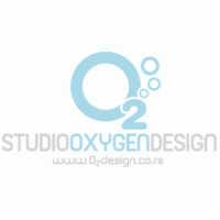 OXYGEN O2 DESIGN logo vector logo