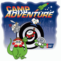 Camp Adventure logo vector logo