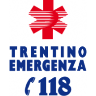 118 Trentino Emergenza logo vector logo