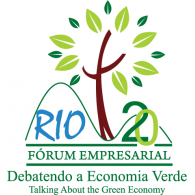 Fórum Empresarial Rio+20 logo vector logo