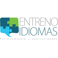Entrenoidiomas logo vector logo