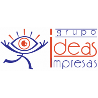 grupo ideas impresas logo vector logo
