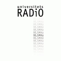 Universitets Radio logo vector logo