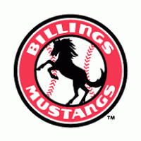 Billings Mustangs logo vector logo