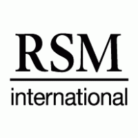 RSM International logo vector logo