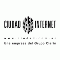 Ciudad Internet logo vector logo