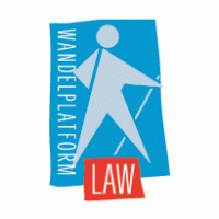 Wandelplatform LAW logo vector logo
