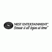 Nest Entertainment logo vector logo