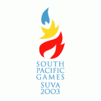 South Pacific Games Suva 2003 logo vector logo
