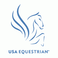 USA Equestrian logo vector logo