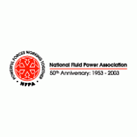 NFPA 50th Anniversary logo vector logo
