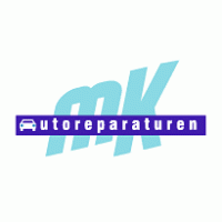 MK Autoreparaturen logo vector logo