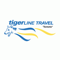 TigerLine Travel logo vector logo